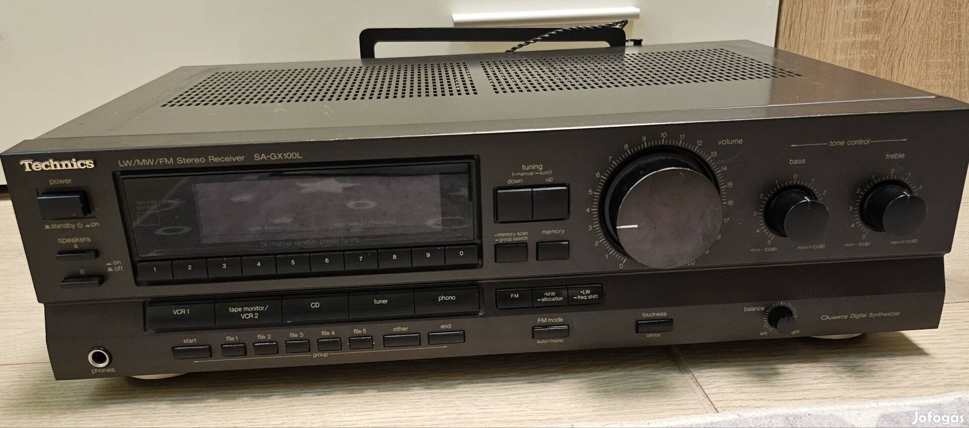 Technics SA-Gx100l rádiós sztereó erősítő 