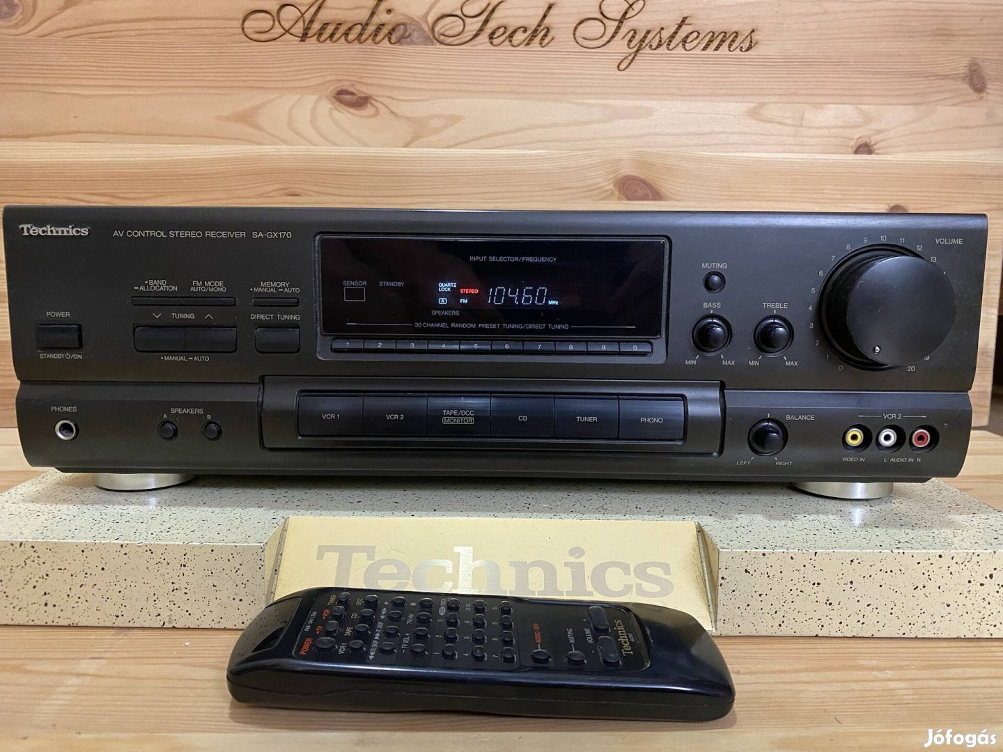 Technics SA-Gx170 rádiós hifi erősítő. 