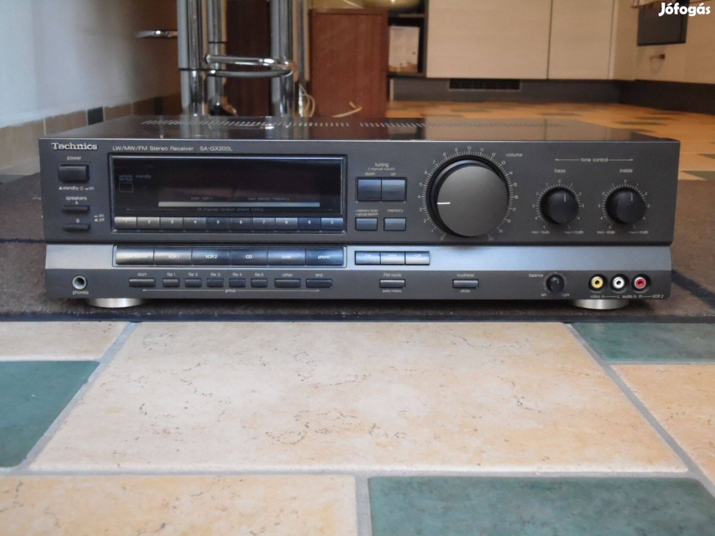 Technics SA-Gx200L rádiós erősítő