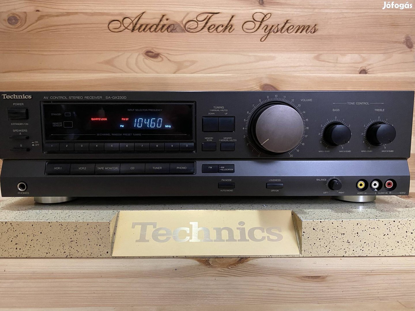 Technics SA-Gx230D hifi sztereó rádiós erősítő