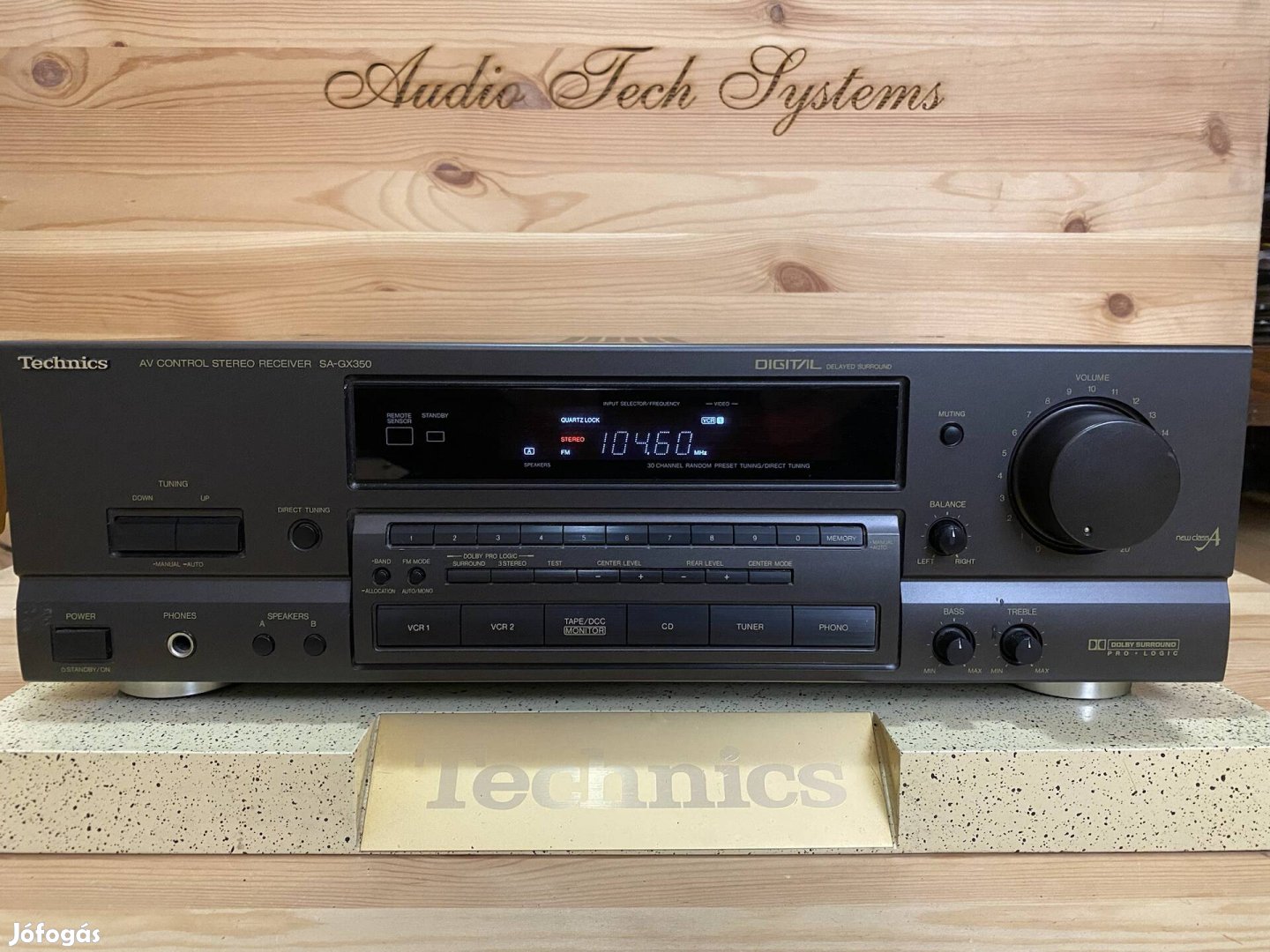 Technics SA-Gx350 hifi és házimozi erősítő rádióval