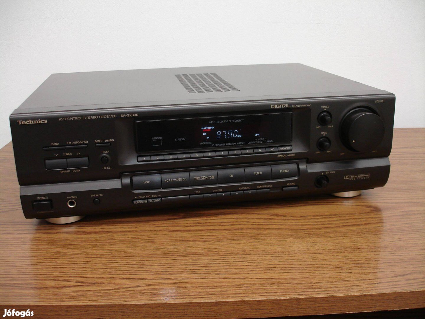 Technics SA-Gx390 Hifi sztereó rádió erősítő receiver 220W