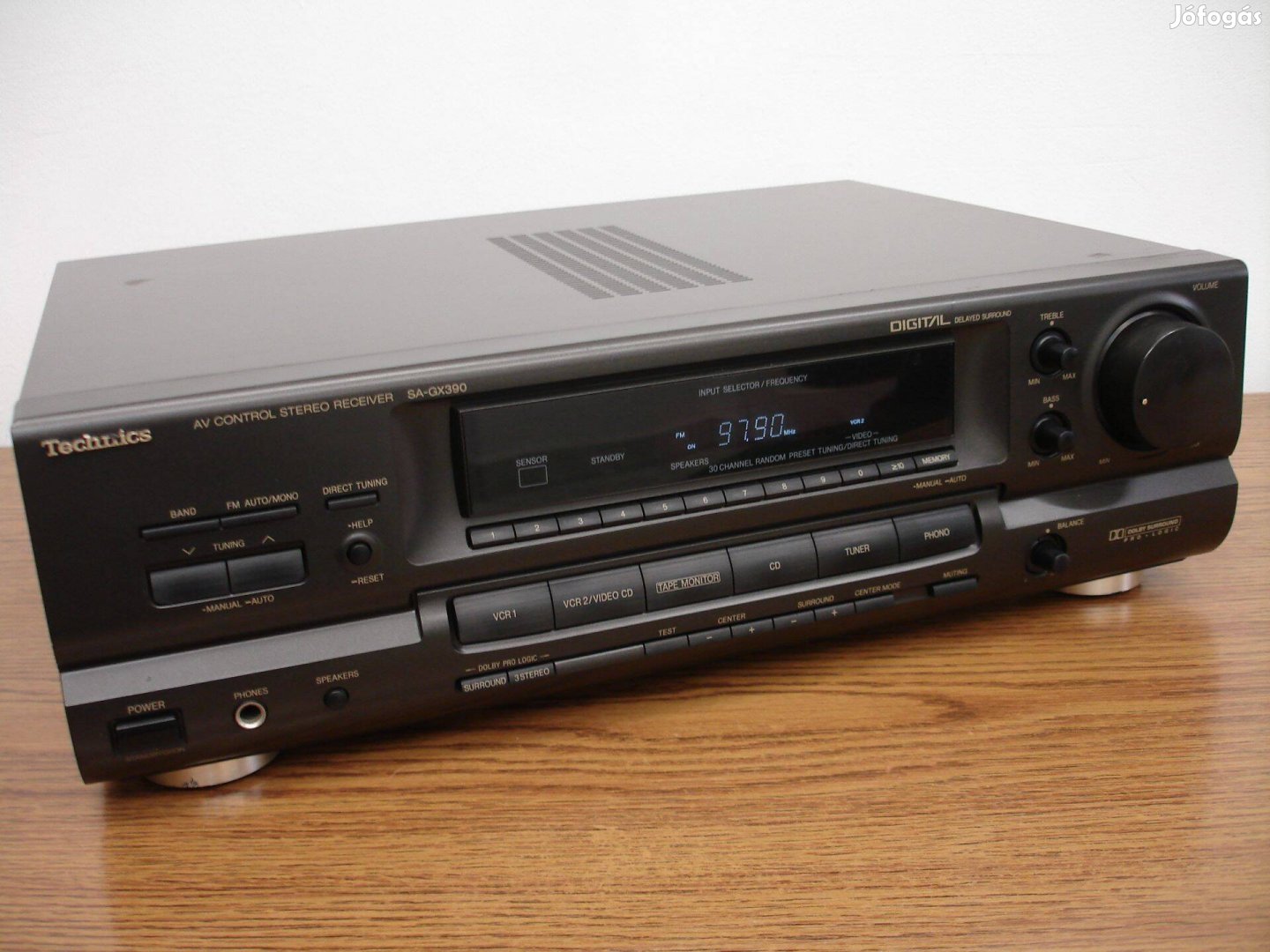 Technics SA-Gx390 minőségi Hifi sztereó rádió erősítő receiver 220W Do