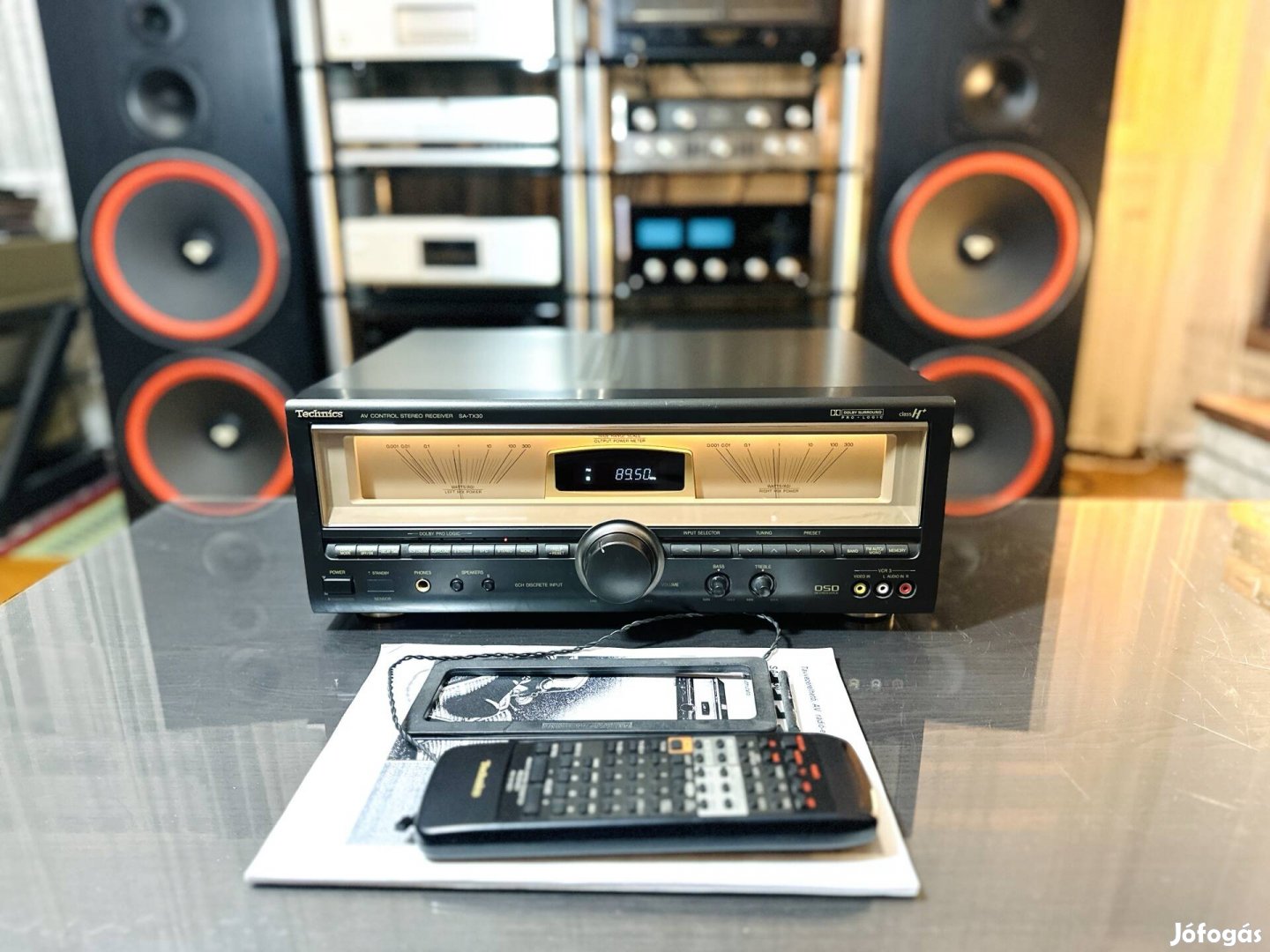 Technics SA-TX30 Gyönyörű Sztereó Házimozi Erősítő Hi-Fi hifi