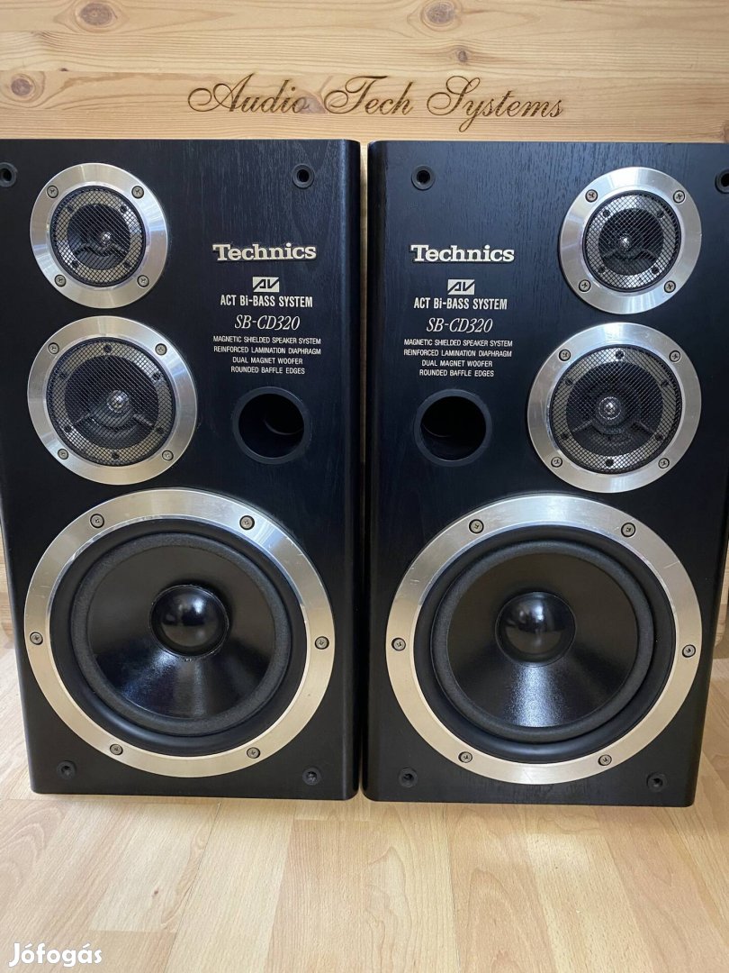 Technics SB-CD320 három utas hifi hangfal pár. (2) 29237