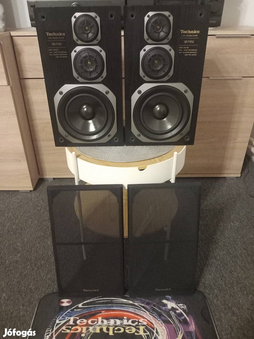 Technics SB-F950 Hangfalpár gyari,szép állapotban eladó