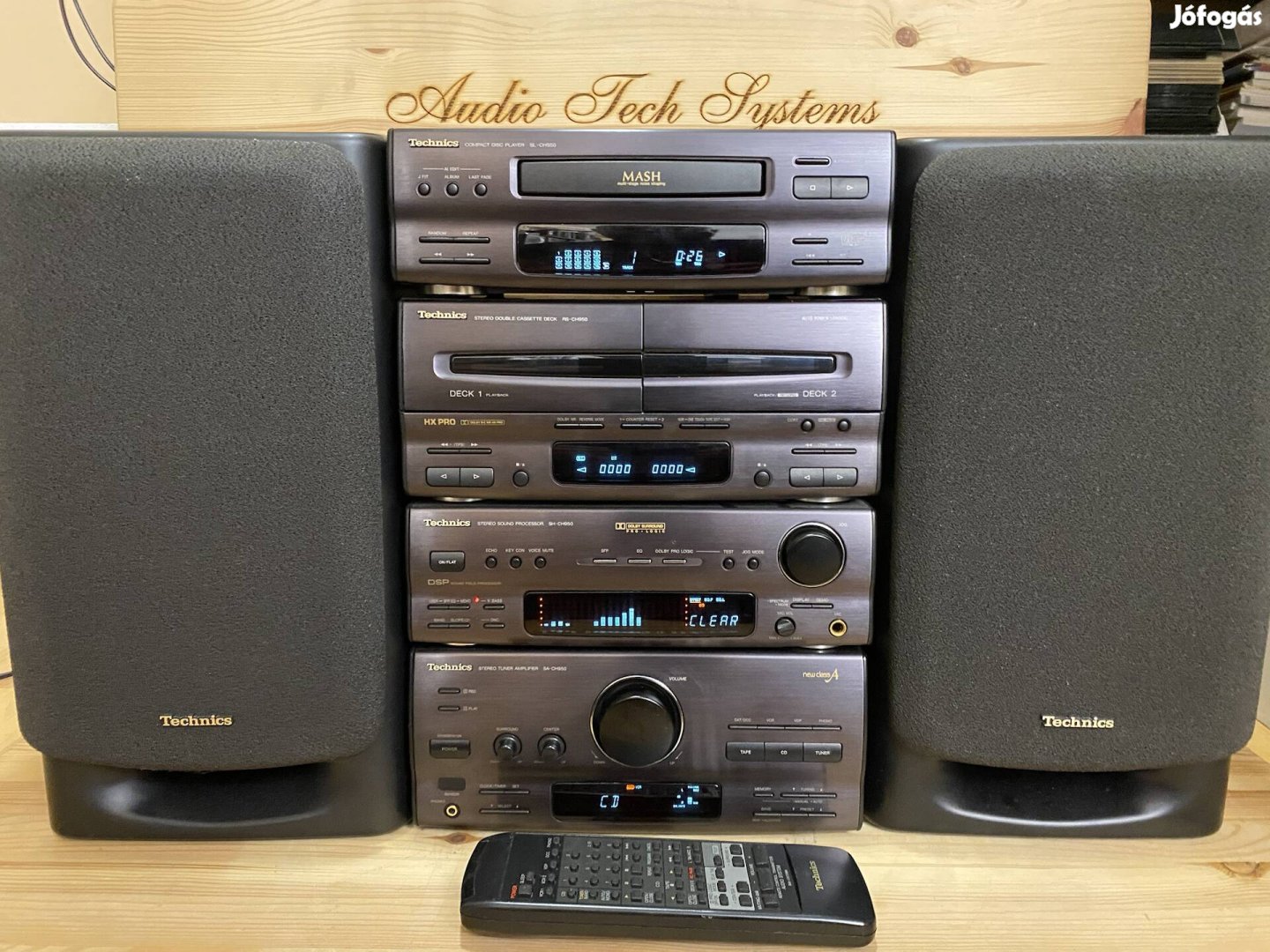 Technics SC-CH950 prémium mini hifi torony házimozi