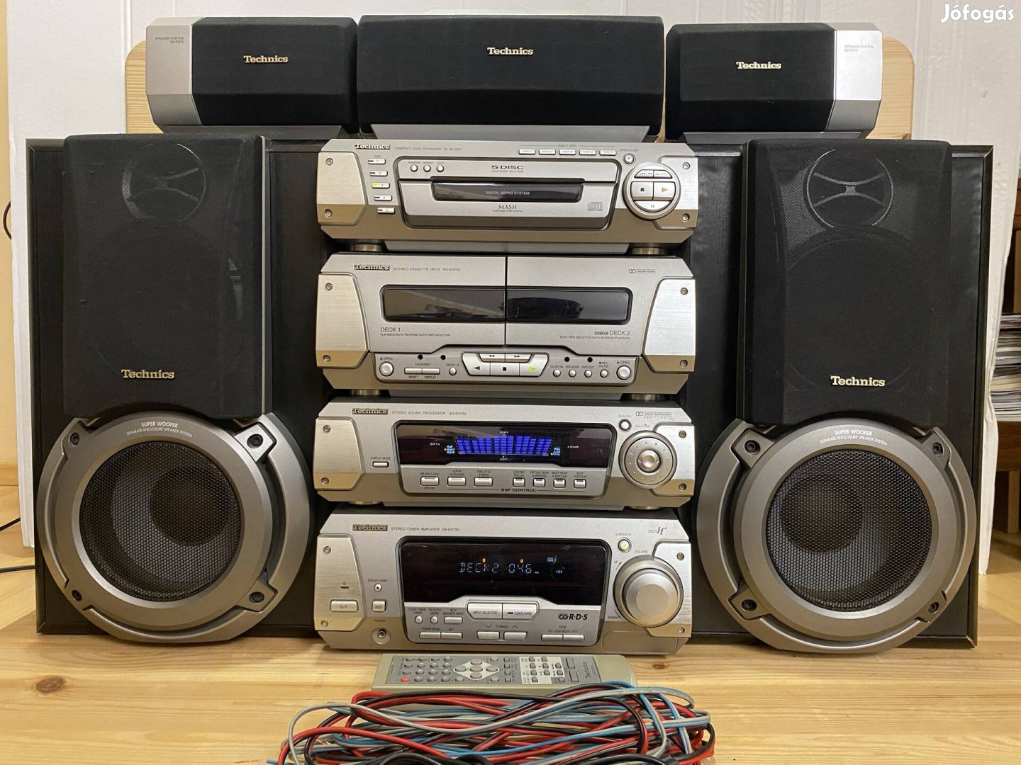 Technics SC-EH750 5.1 házimozis mini hifi