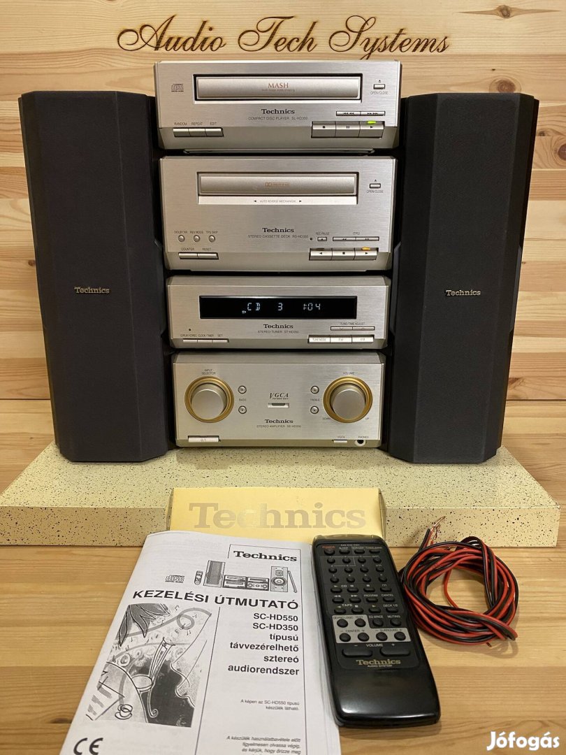 Technics SC-HD350 sztereó micro hifi torony