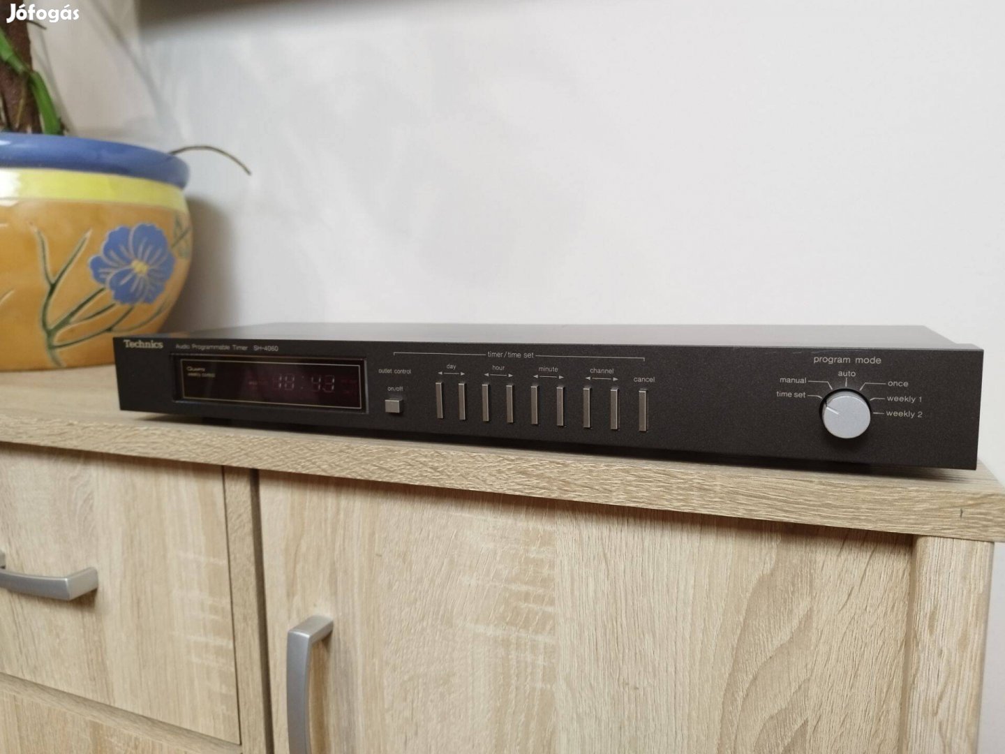 Technics SH-4060 audio timer időzítő elosztó