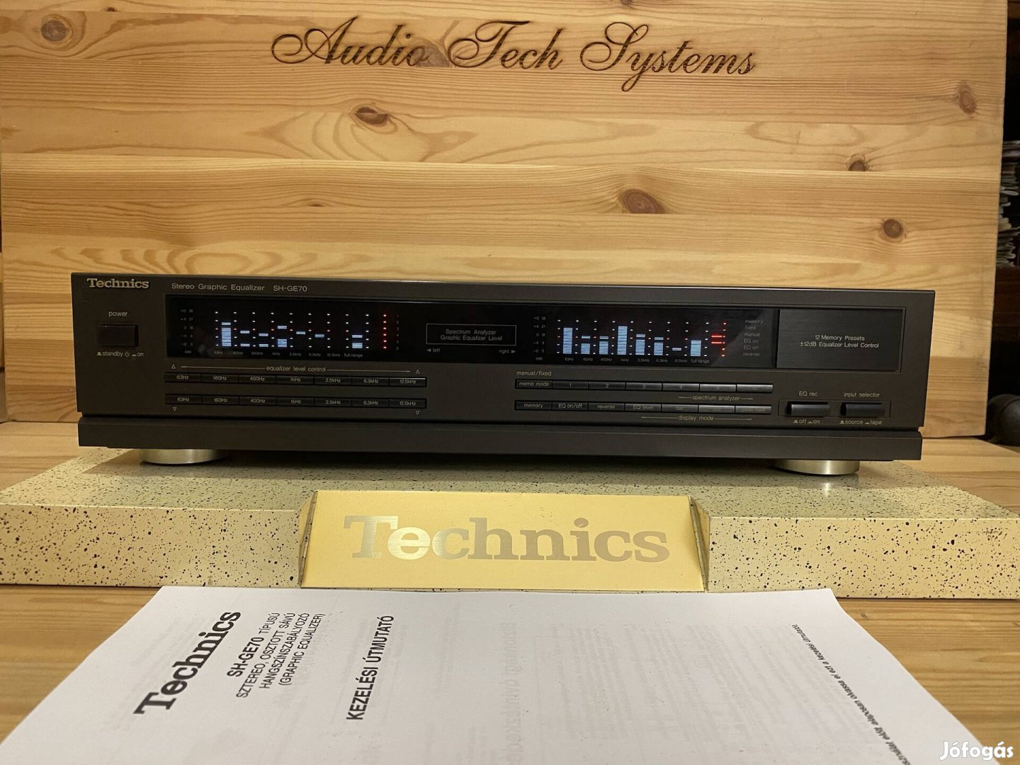 Technics SH-GE70 grafikus equalizer