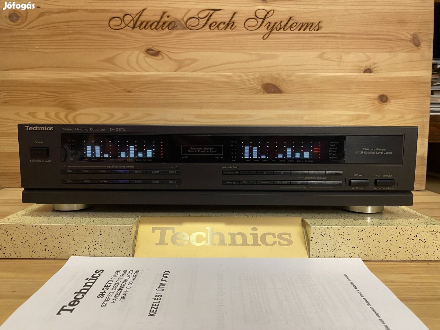 Technics SH-GE70 grafikus equalizer. 