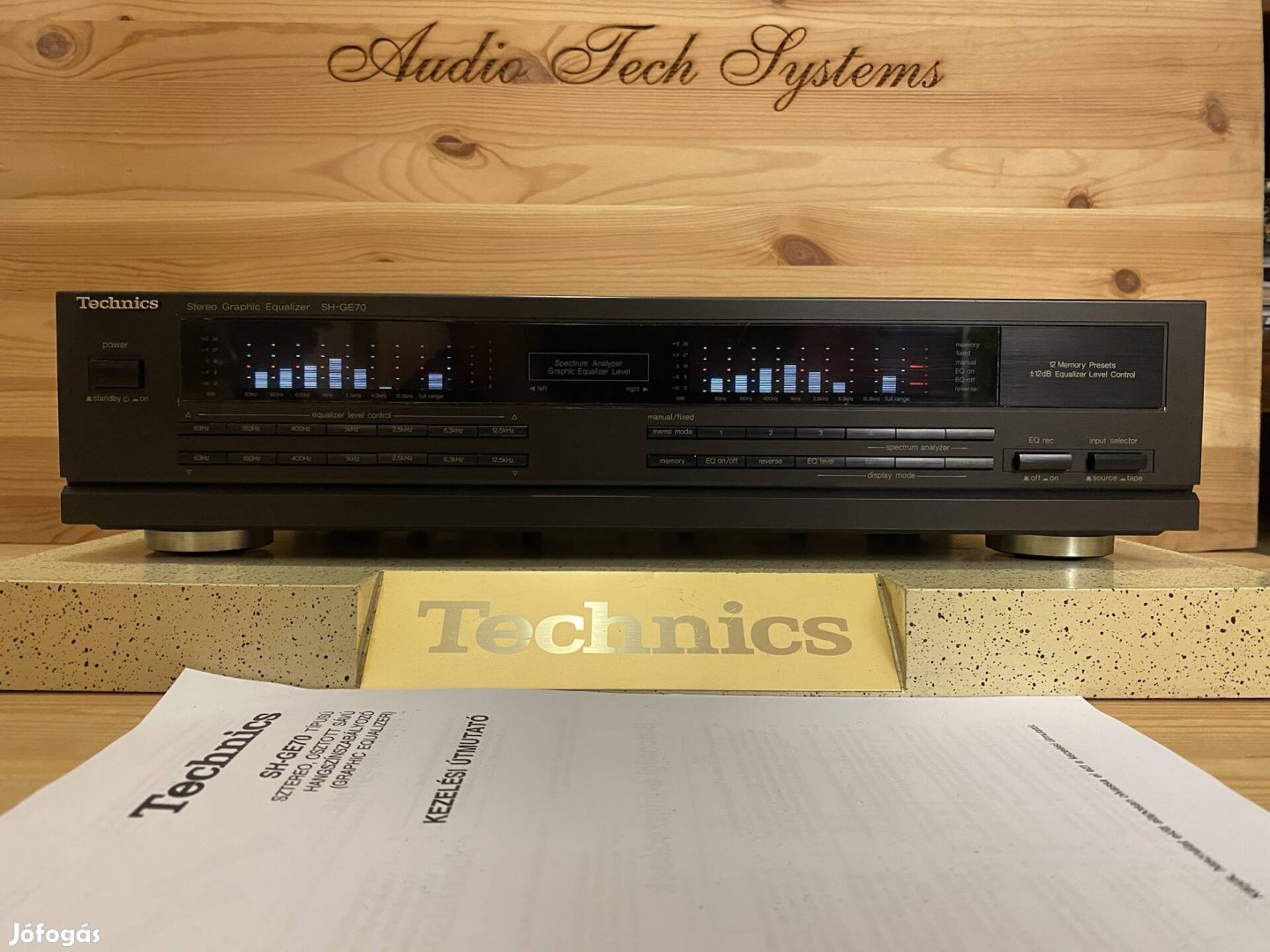 Technics SH-GE70 grafikus equalizer. 