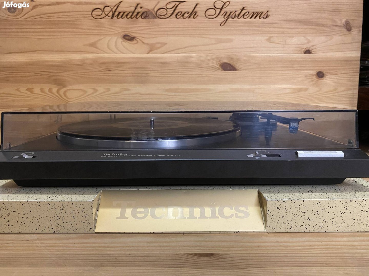 Technics SL-B210 félautomata bakelit lemezjátszó 3 00002