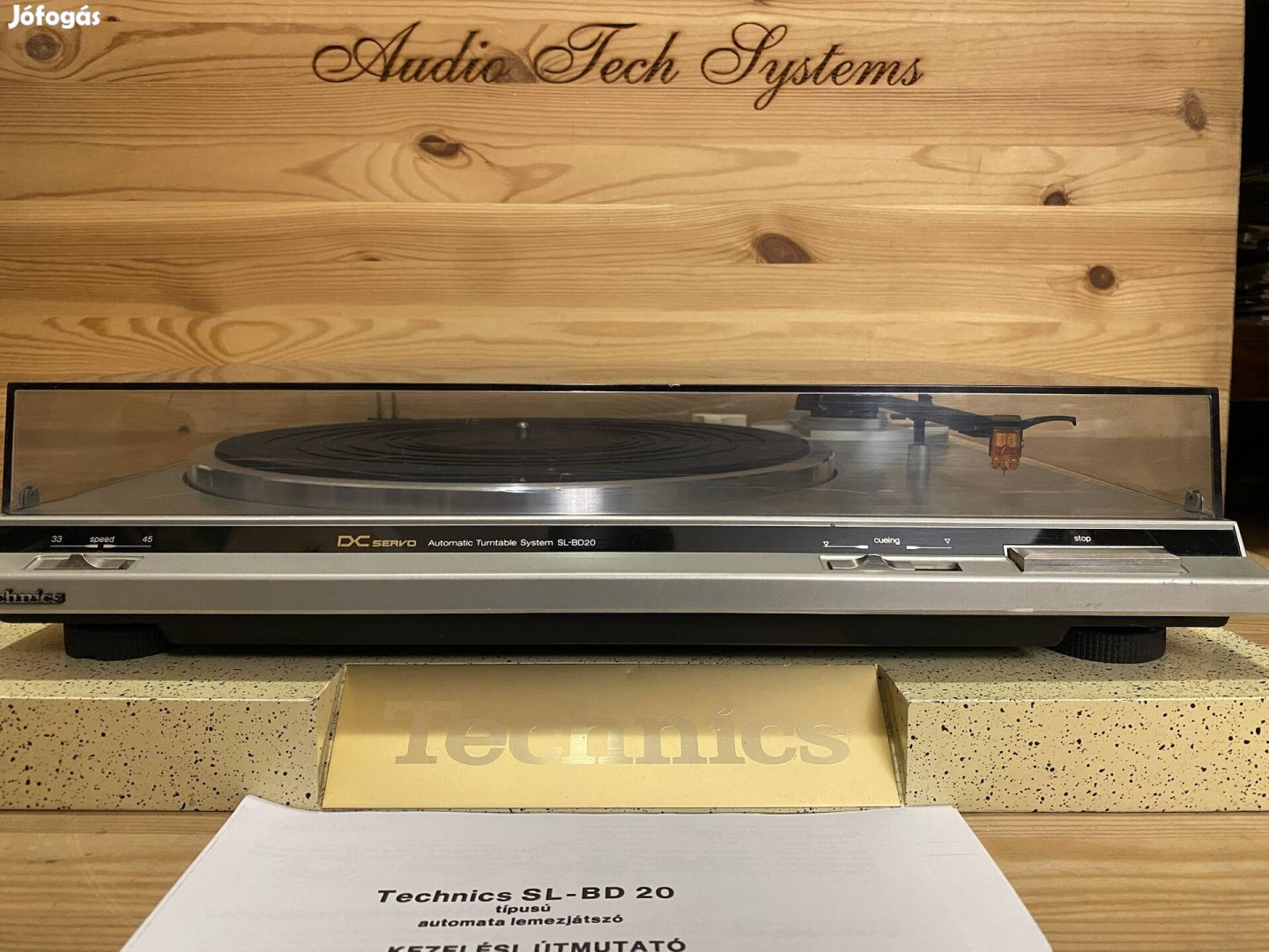 Technics SL-BD20 Silver félautomata lemezjátszó 6 A058
