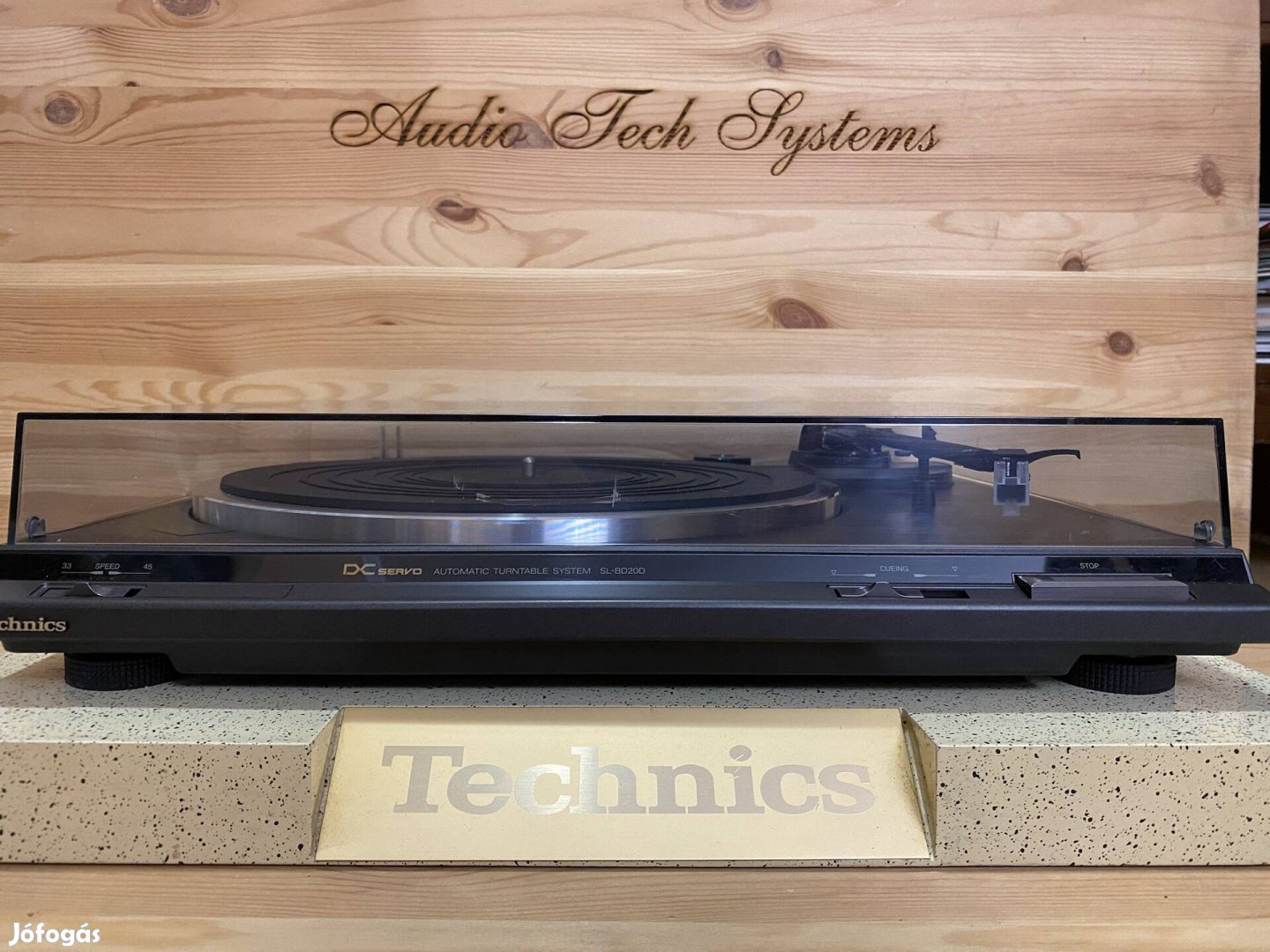 Technics SL-BD20 félautomata bakelit lemezjátszó. (1) 001035