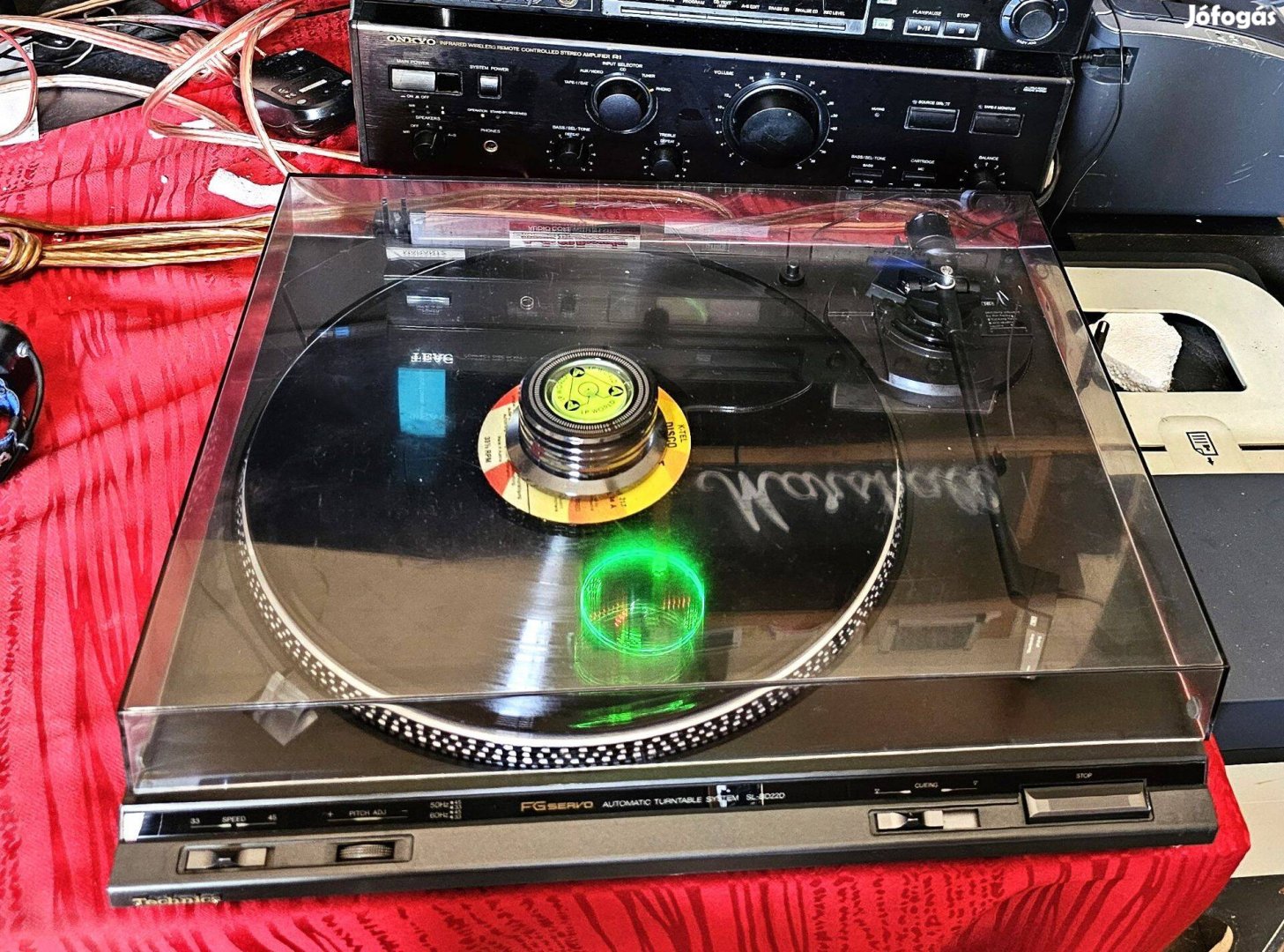 Technics SL BD22D Stoboszkóp Pitch Control LP Eladó!