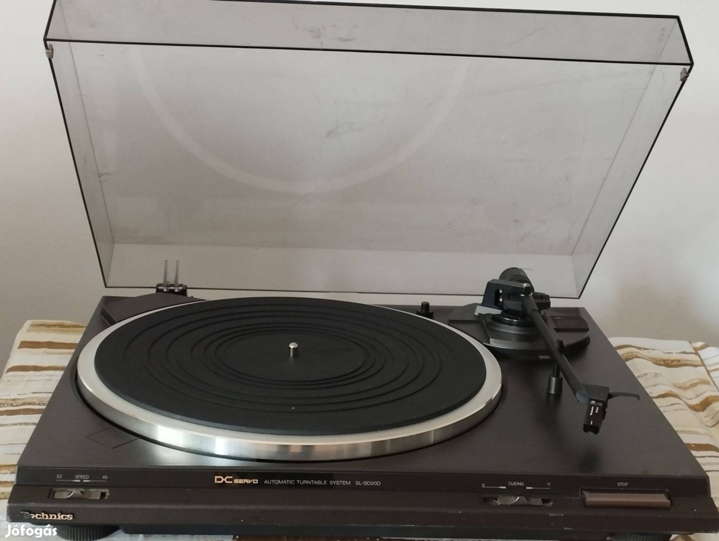 Technics SL-BD22D félutomata lemezjátszó jó állapotban