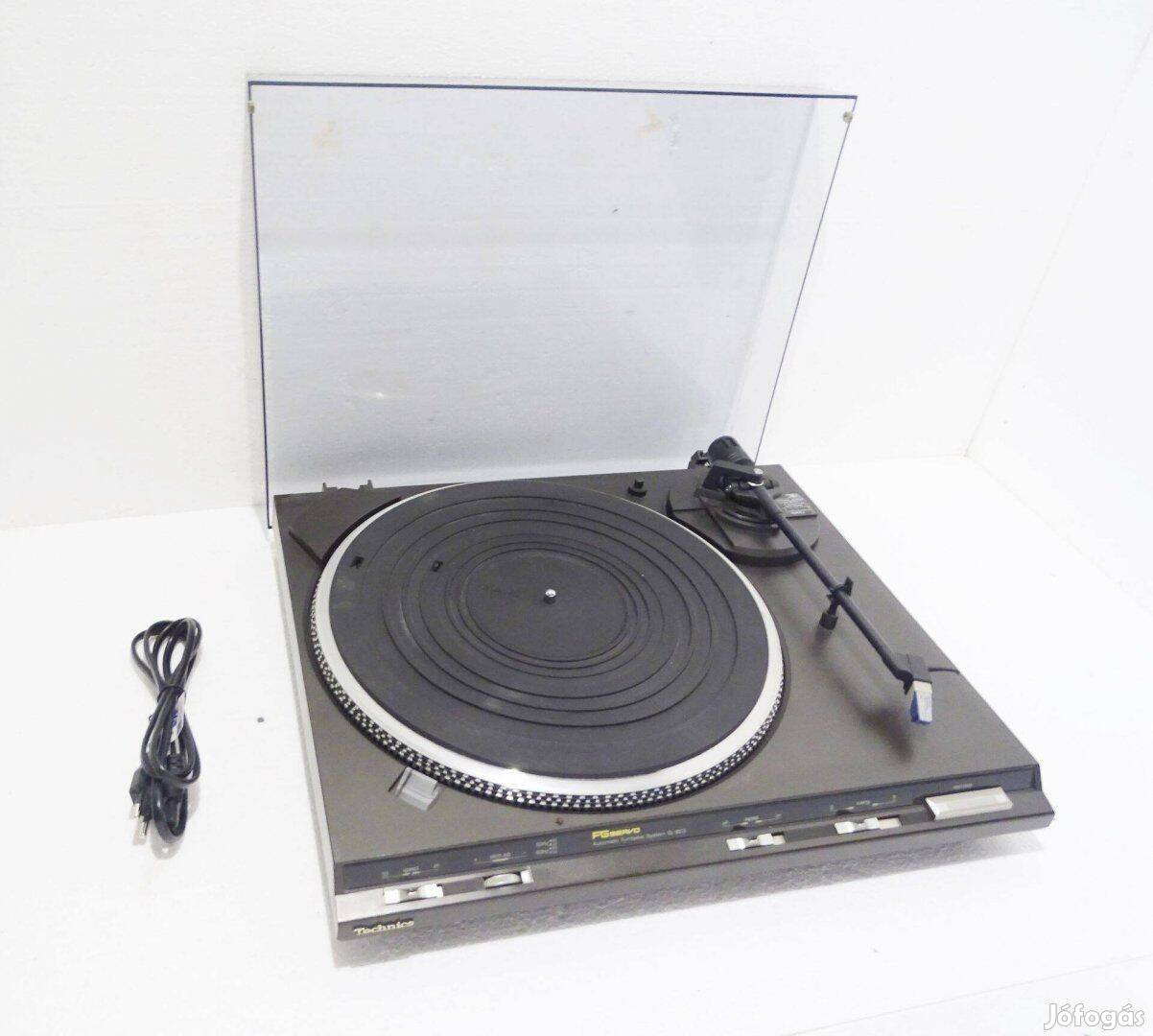 Technics SL-BD3 bakelit lemezlejátszó fekete