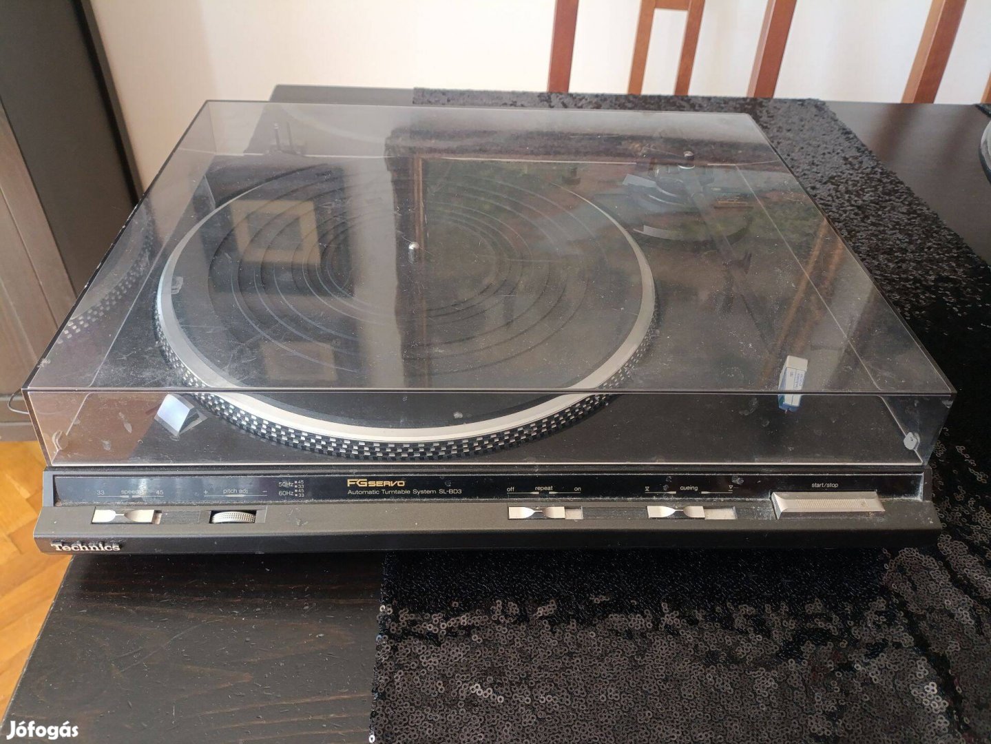 Technics SL-BD3 lemezjátszó hifi hibás