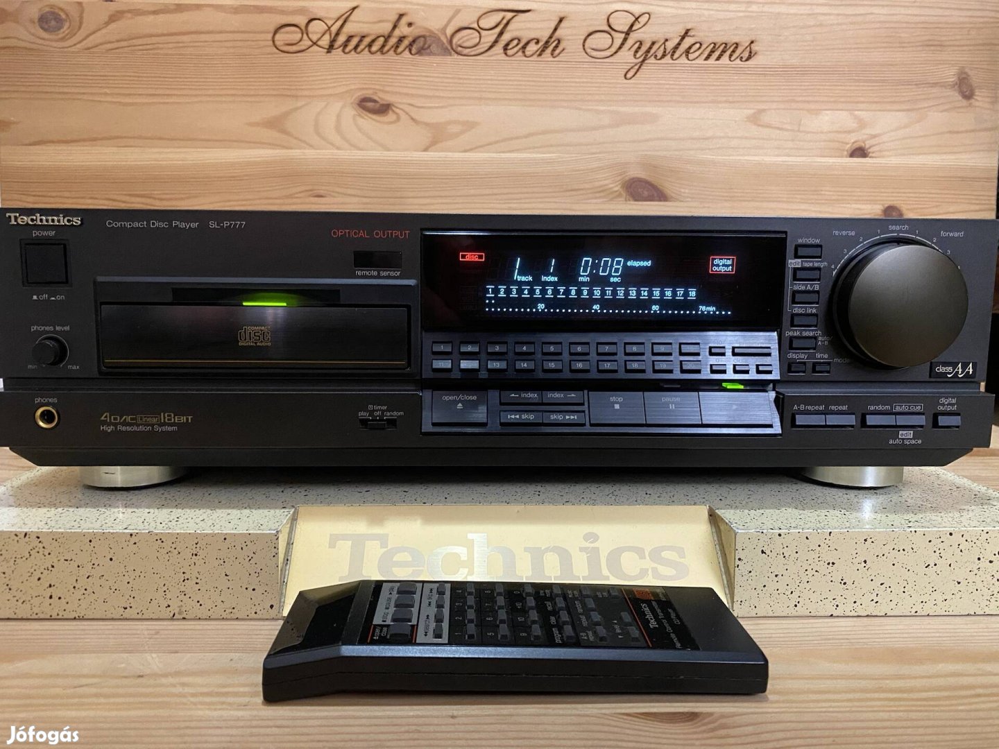 Technics SL-P777 felső kategóriás cd lejátszó