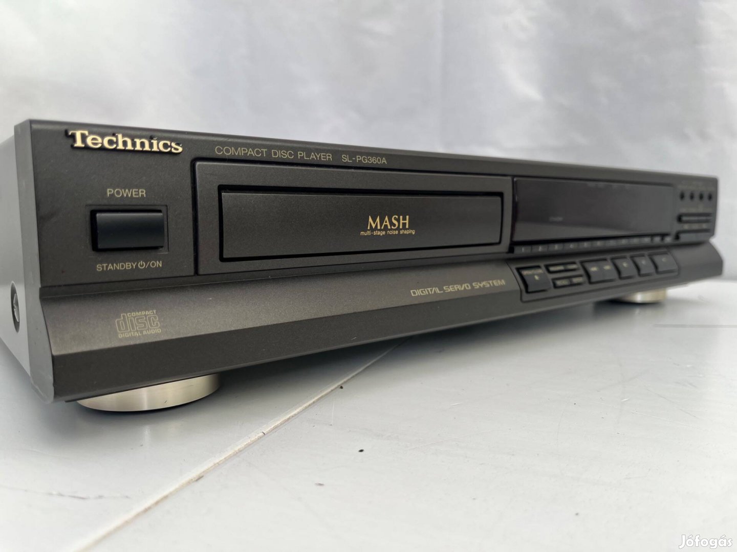 Technics SL-PG360A cd lejátszó müködik Slpg360A SL PG 360A