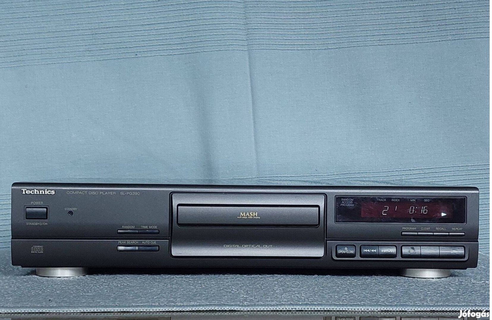 Technics SL-PG390 Compact DISC Player CD Lejátszó Audio CD