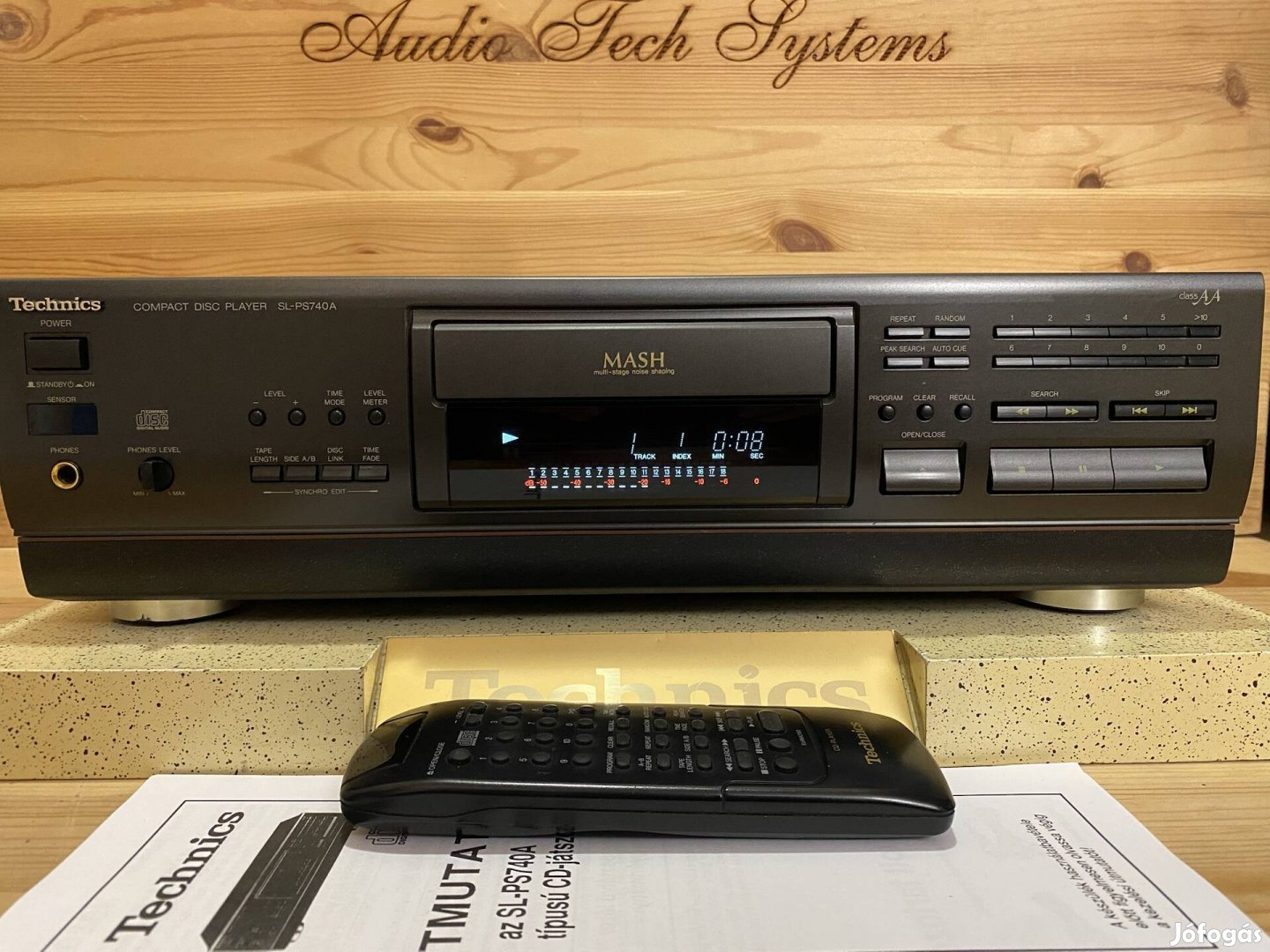 Technics SL-PS740A optikai kimenetes cd lejátszó 1 25276