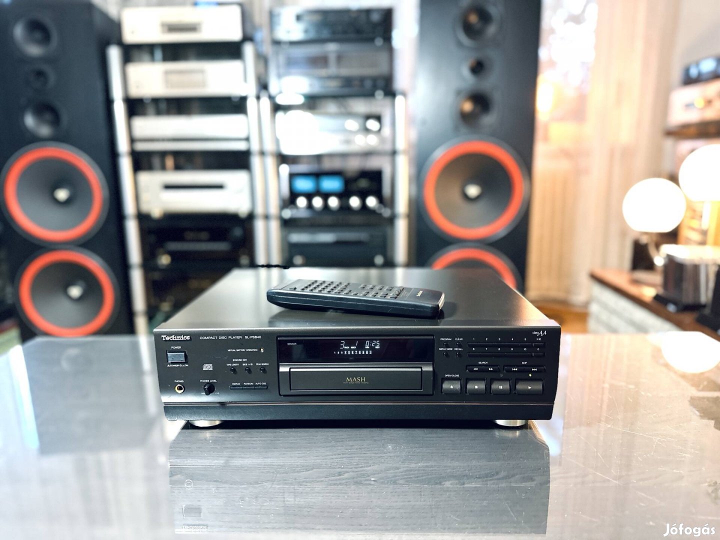 Technics SL-PS840 Csúcs Hi-Fi hifi CD 