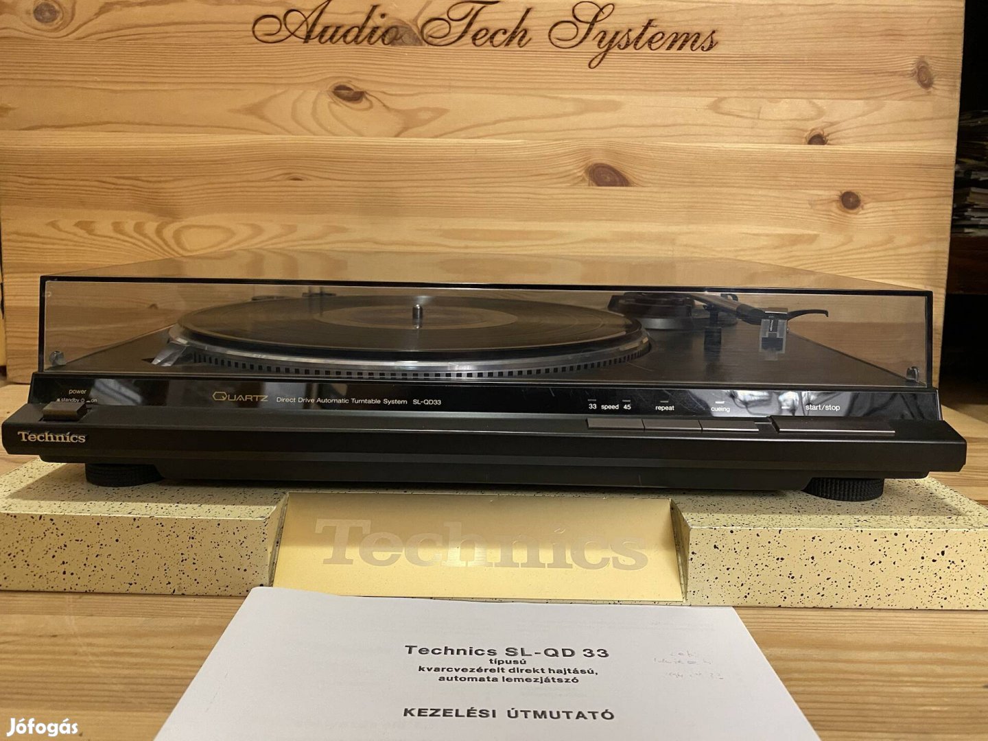 Technics SL-QD33 direkt hajtású automata lemezjátszó