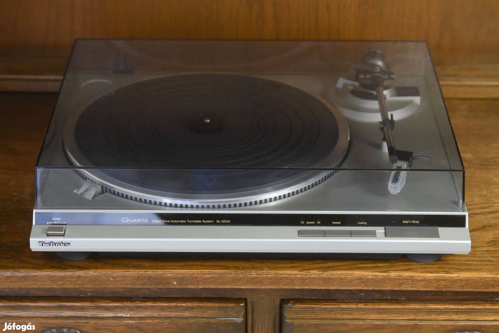 Technics SL-QD33 ezüst szín