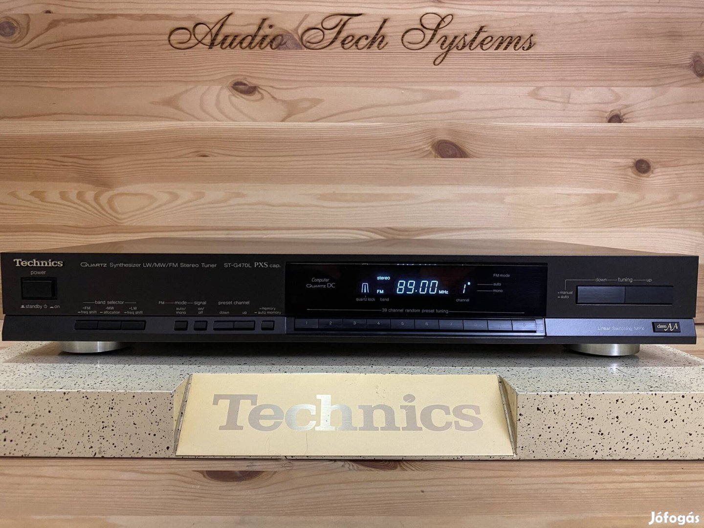 Technics ST-G470L hifi sztereo radió tuner. 