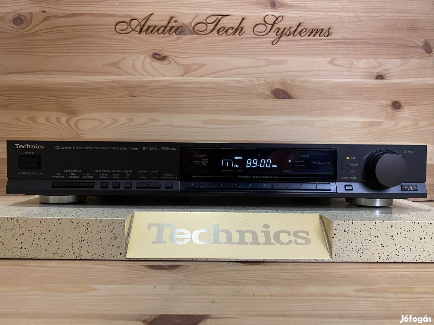 Technics ST-G570L hifi sztereó rádió tuner. (1) 01425