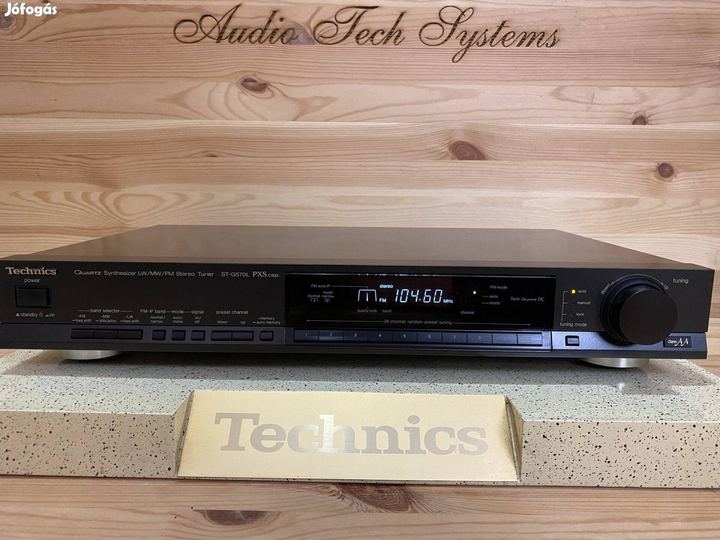 Technics ST-G570 hifi sztereó rádió tuner (1) 02509