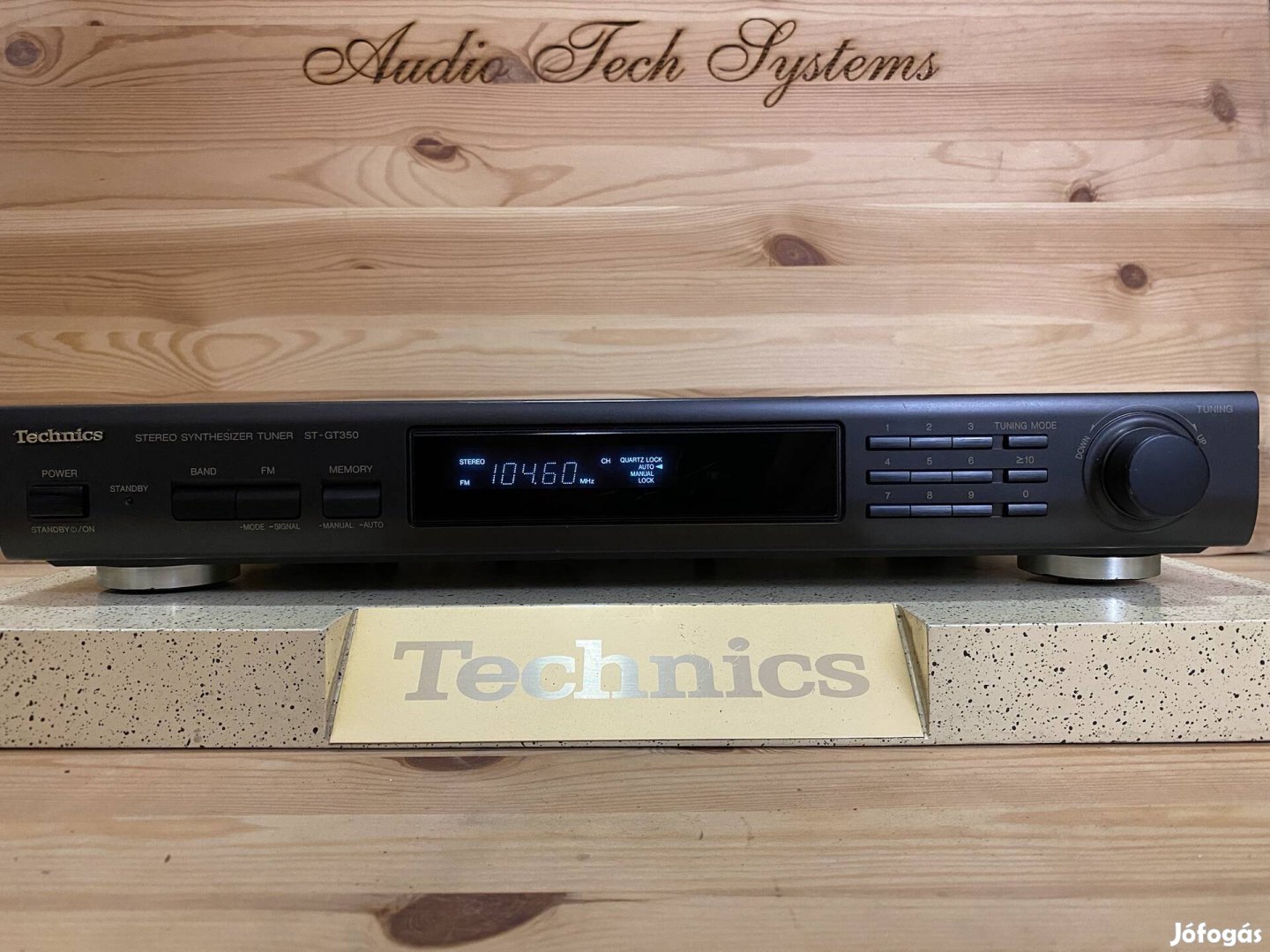 Technics ST-GT350 hifi sztereó rádió tuner. (2) 83446