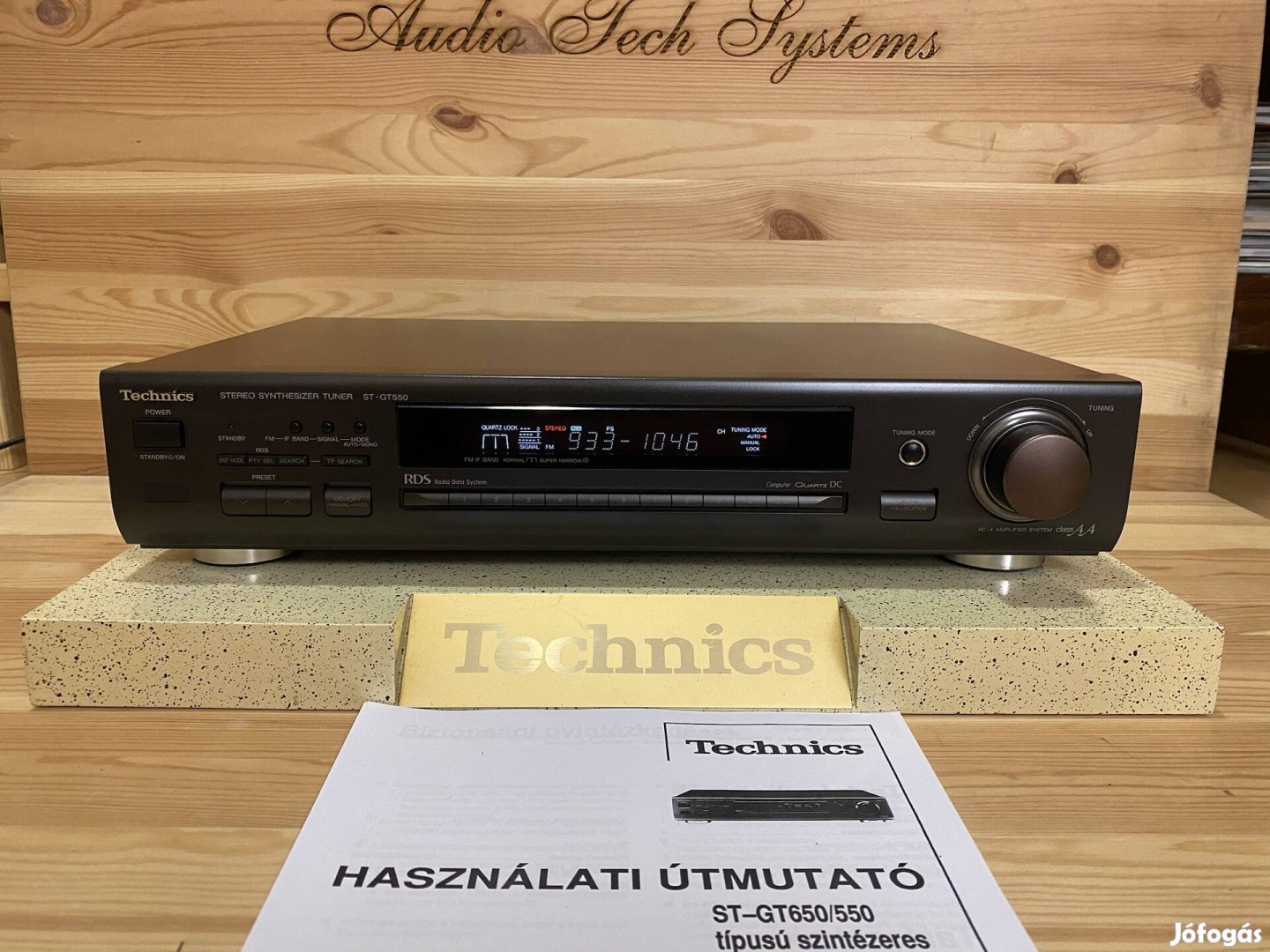 Technics ST-GT550 RDS funkciós rádió tuner. (5) 17140