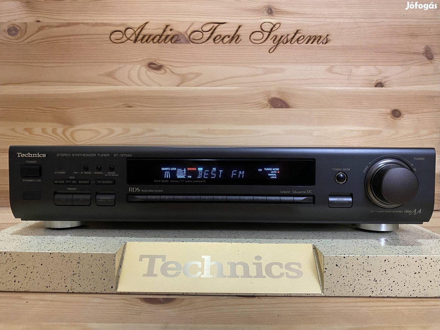 Technics ST-GT550 RDS funkciós rádió tuner. (5) 39795