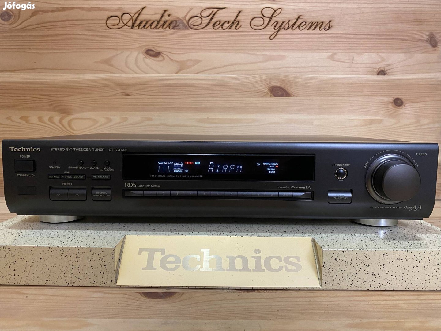 Technics ST-GT550 RDS funkciós rádió tuner. (6) 34823