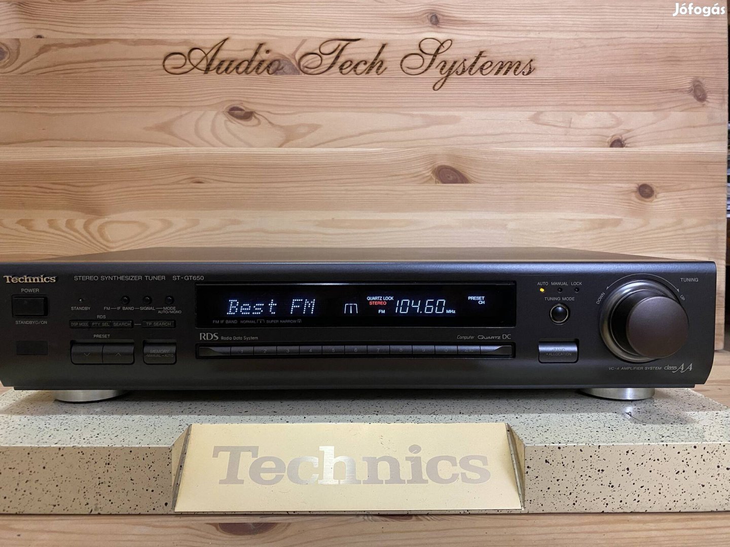 Technics ST-GT650 RDS funkciós rádió tuner. (4) 11925