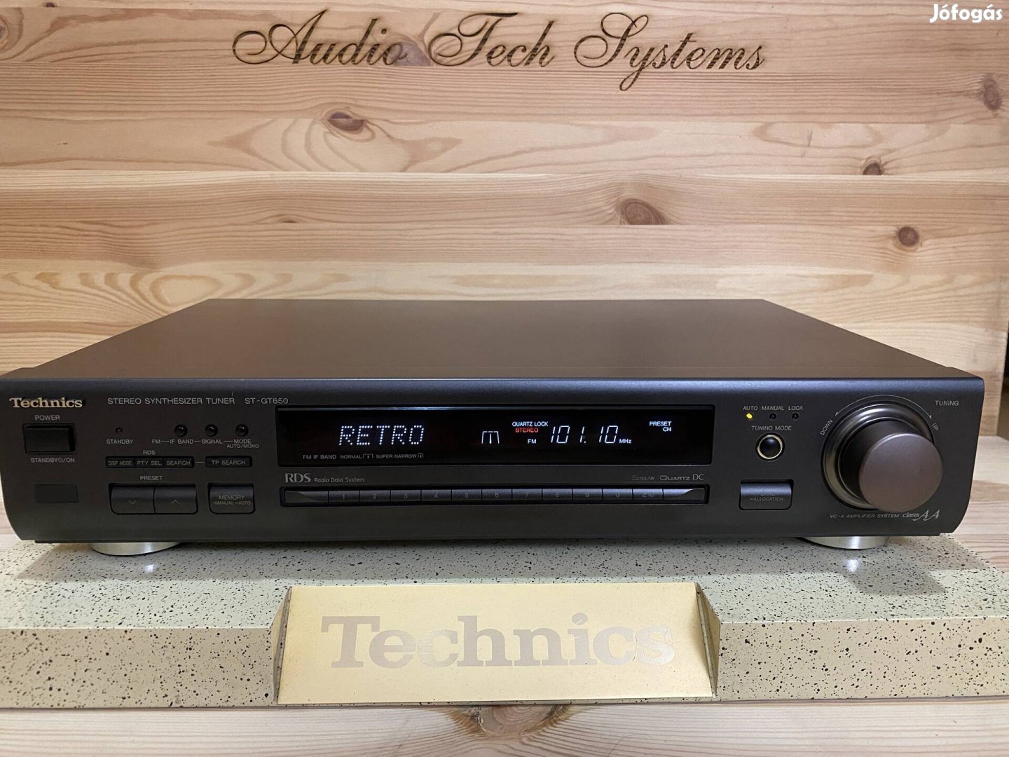 Technics ST-GT650 RDS rádió tuner. (1) 17430