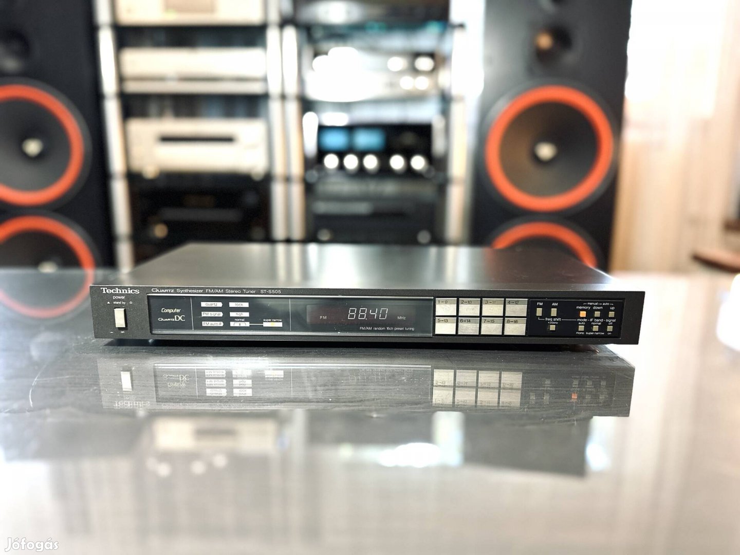 Technics ST-S505 FM/AM Tuner Rádió Hi-Fi hifi