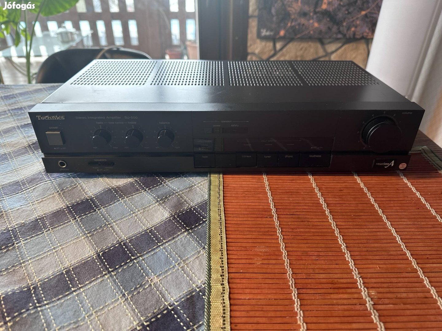 Technics SU 500 Stereo erősítő Newclass A erősítő. mint az