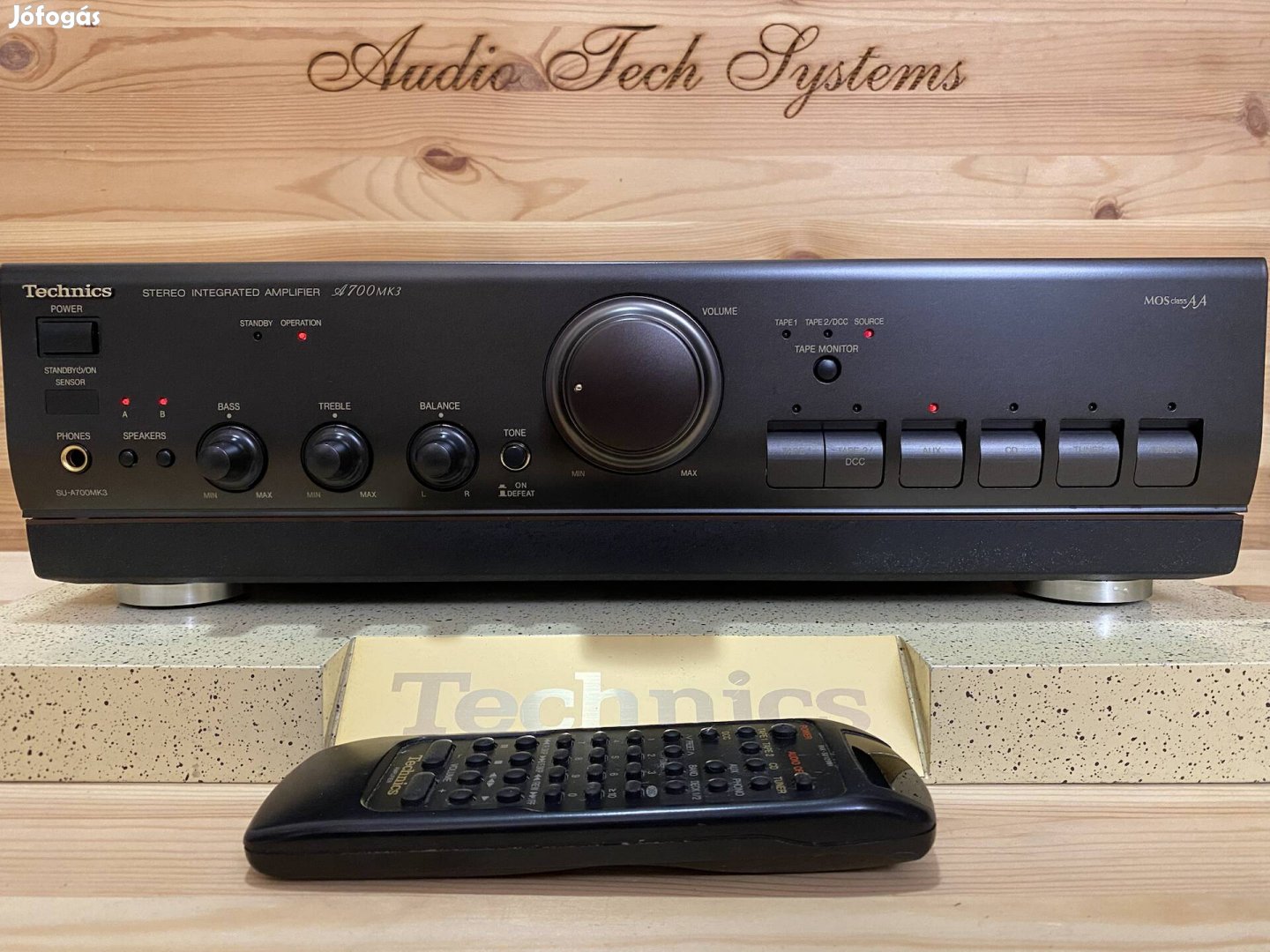Technics SU-A700MK3 hifi sztereó erősítő. 