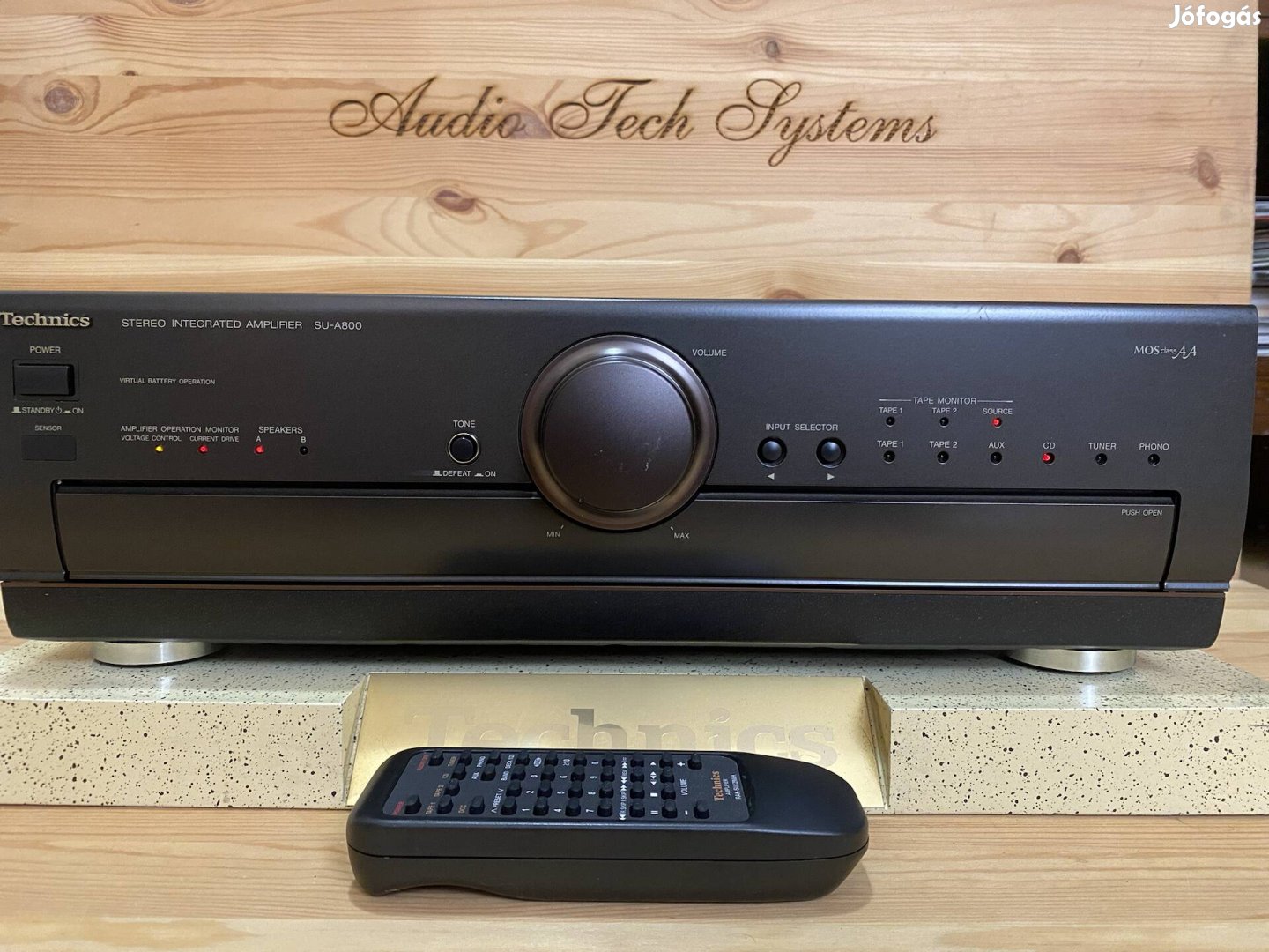 Technics SU-A800 hifi sztereó erősítő. (2) 04694