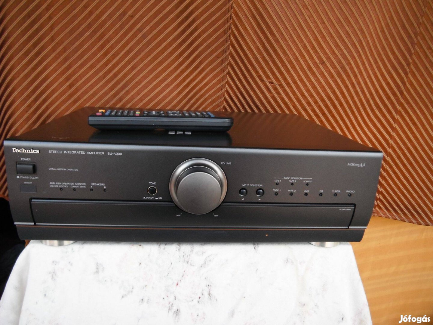 Technics SU-A900 Class "AA" erősítő távirányítóval