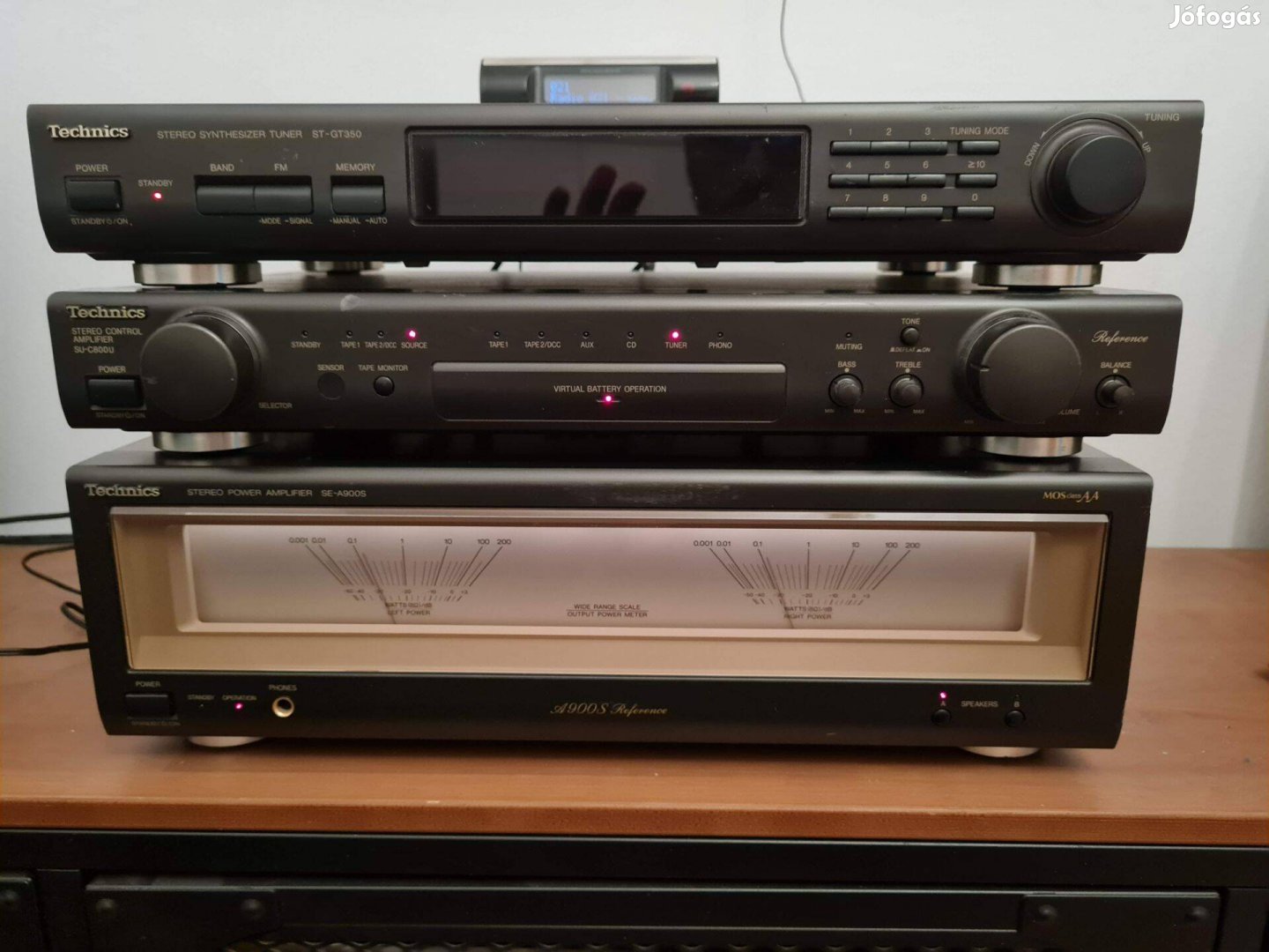 Technics SU-C800U / SE-A900S pre-amplifier pair