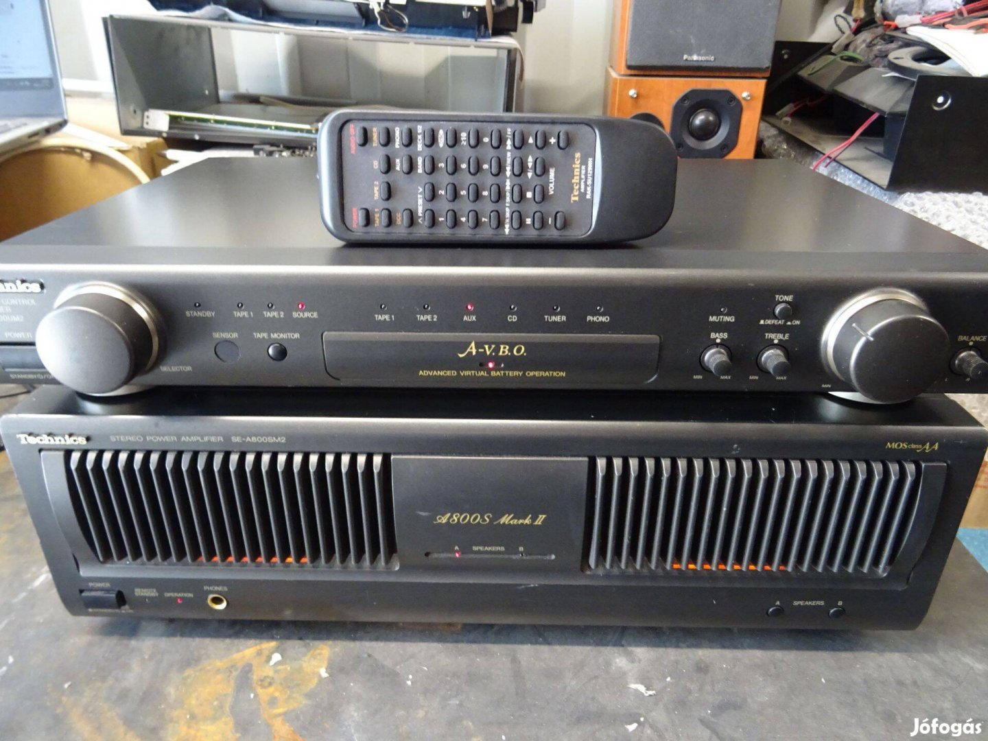 Technics SU-C800 SE-A800 MK2 elő-végfok páros