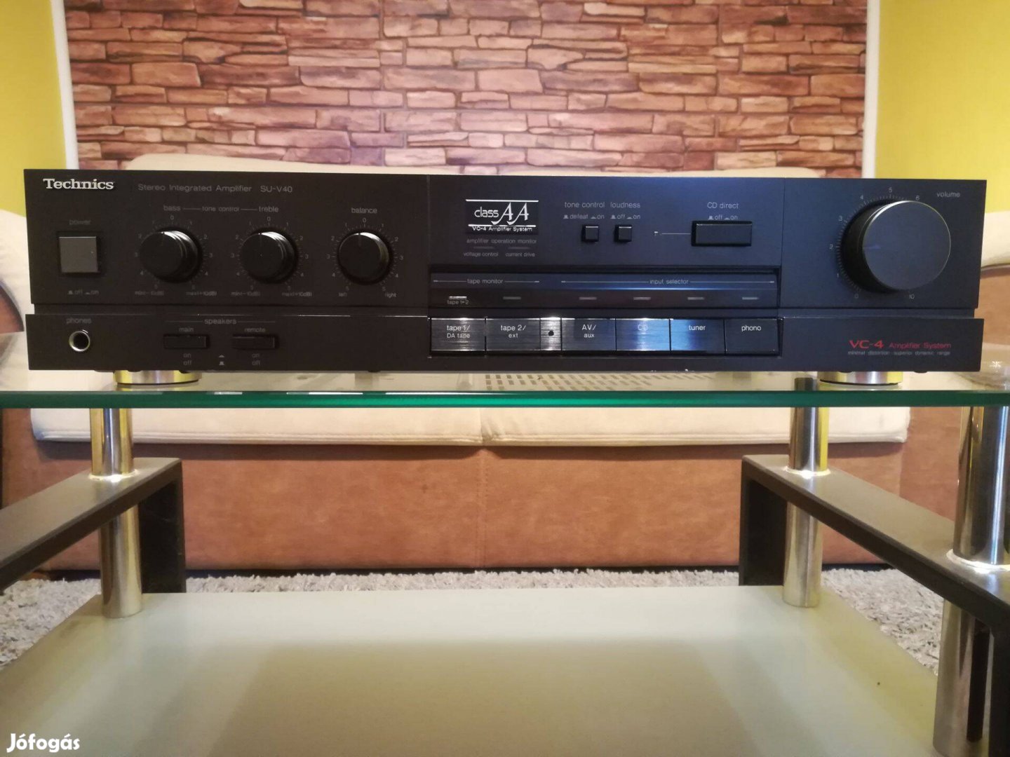 Technics SU-V40 sztereó erősítő