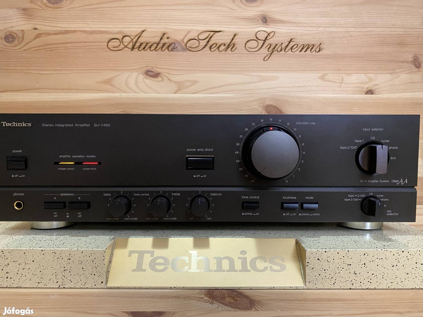 Technics SU-V460 Class-AA hifi sztereó erősítő. 