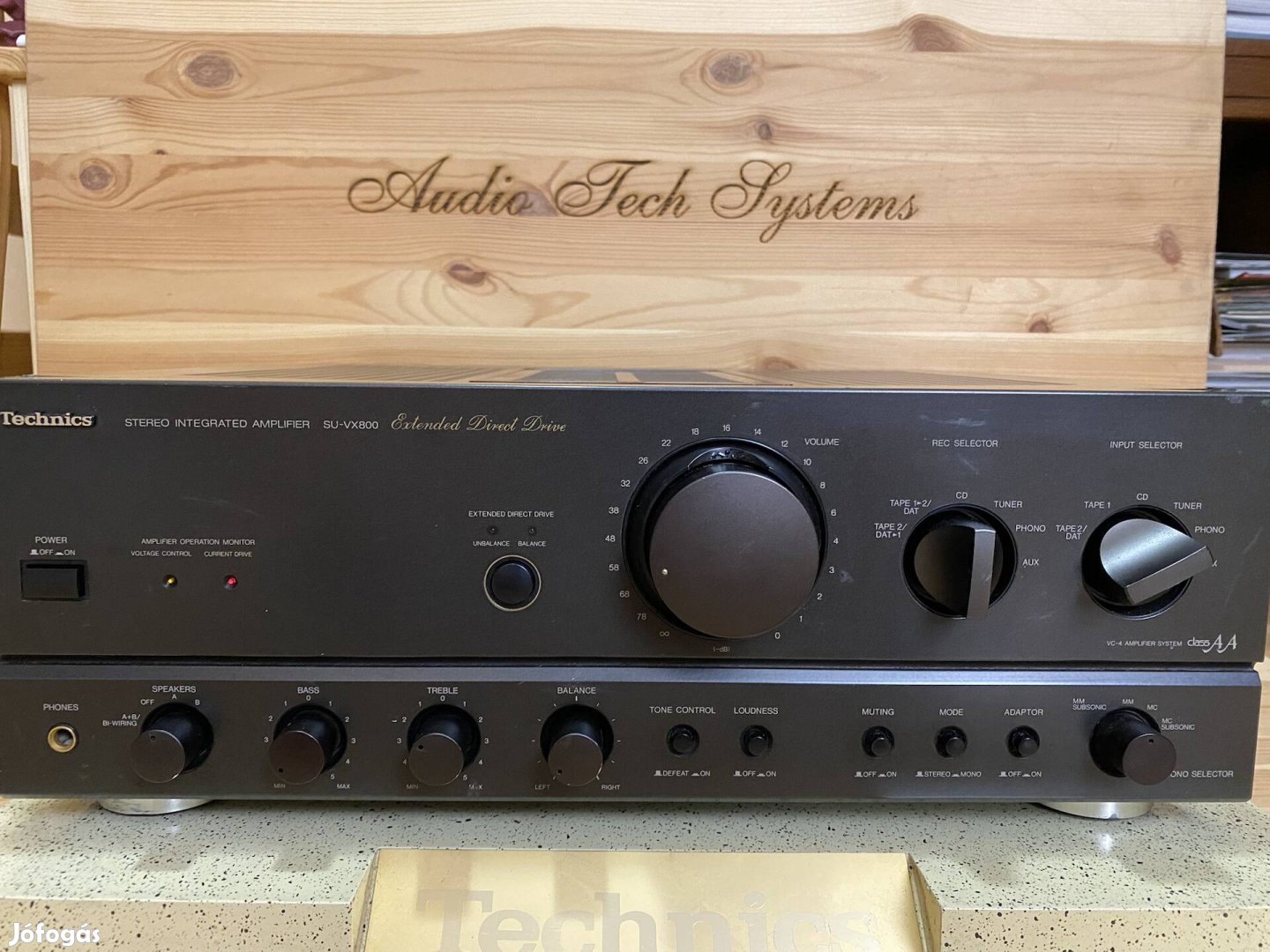 Technics SU-Vx800 Class-AA, Bi-Wiring hifi sztereó erősítő